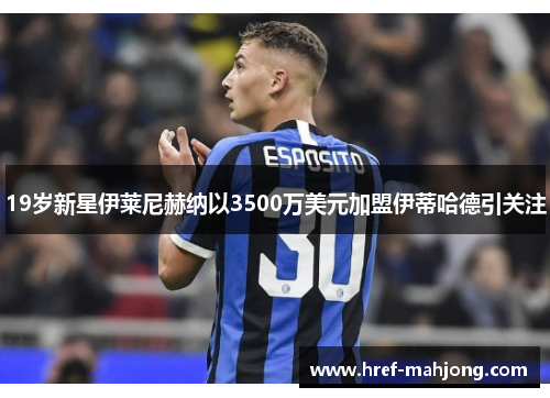 19岁新星伊莱尼赫纳以3500万美元加盟伊蒂哈德引关注